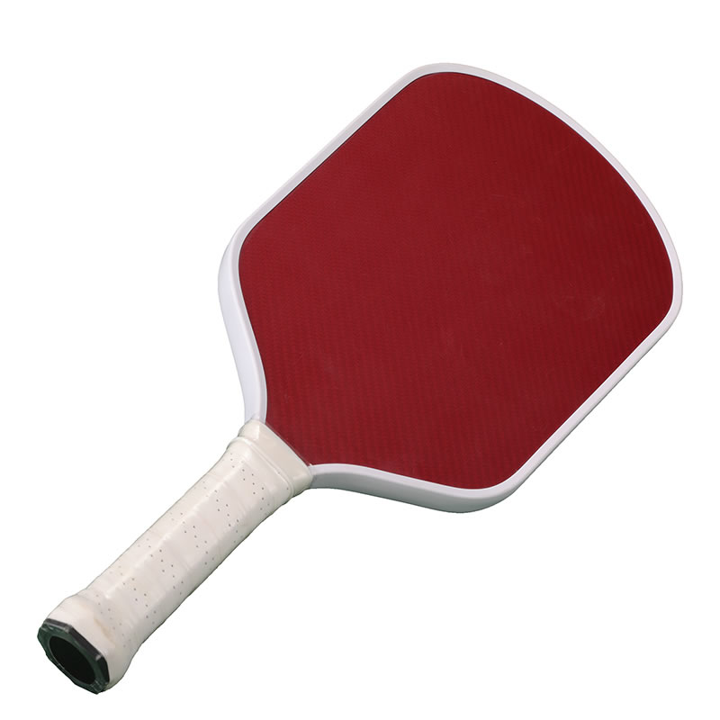 紅色凱夫拉 一體成型碳纖維匹克球拍（QY144拍型）