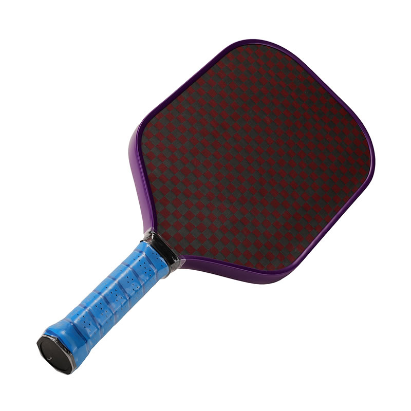 紅黑凱夫拉8K 一體成型碳纖維匹克球拍（QY152拍型）